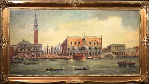Venise, vue du bassin de Saint-Marc